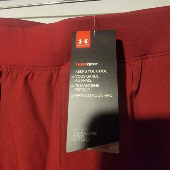 UNDER ARMOUR UA Unstoppable Training Shorts 1351662-615 Red Size Large